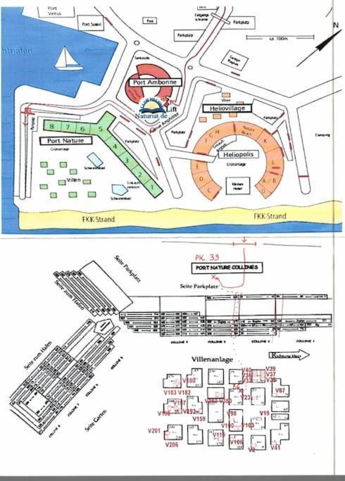 Villa-Port Nature-Village Naturiste-1 Chambre 阿格德 外观 照片